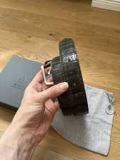 Kreis Ledermanufaktur Genuine Alligator Gürt...