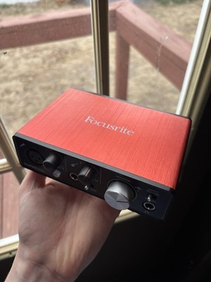 Focusrite Scarlett Solo 2nd Gen USB Audio Interface 24bit 192kHz XLR/TRS RCA Out