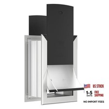 Extra Large Pet Door for Wall Dog Door - 2-Flap XL Large for Wall