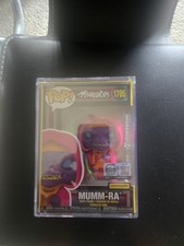 Funko Pop! Mumm-Ra Royalty Black Light Exclusive LE 3500 Thundercats +Protector