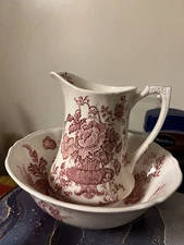 Small Charlotte Pitcher and Bowl