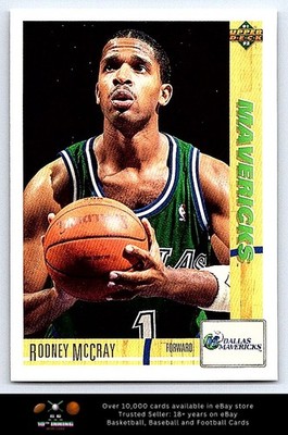 1991-92 Upper Deck BASKETBALL #109 Rodney McCray | eBay