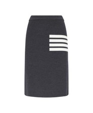 Thom Browne Merino Wool Pencil Skirt FKK061A 00014 025 152201065