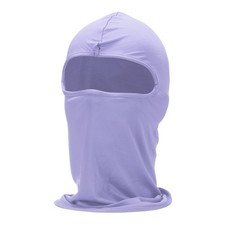 Summer Balaclava Face Mask Sun Protection Face Cover, Light Purple