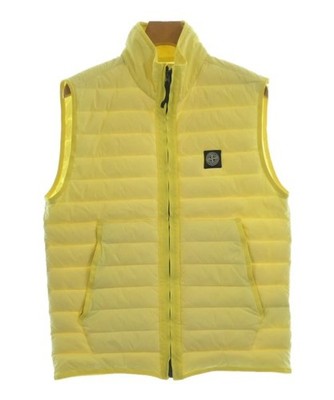 STONE ISLAND Down Jackets / Down Vests Yellow L 2200664025328