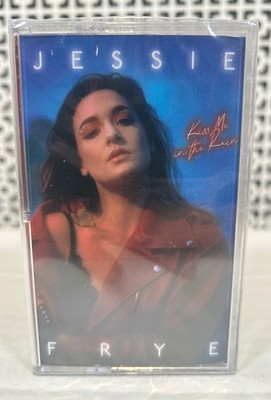 Jessie Frye Kiss Me In The Rain Limited Edition Cassette Silver Red Blue Glitter