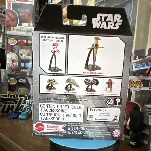 Hot Wheels Star Wars Resistance B-Wing #40 Diecast Vehicle Starship - Picture 4 of 6
