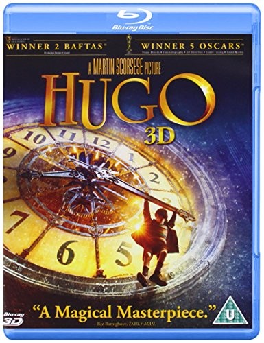 Hugo (Blu-ray 3D + Blu-ray) (2011) - DVD 8GVG The Cheap Fast Free Post