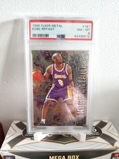 Kobe Bryant - Fleer Metal Rookie Card - No. 181 - PSA 8. rookie card picture