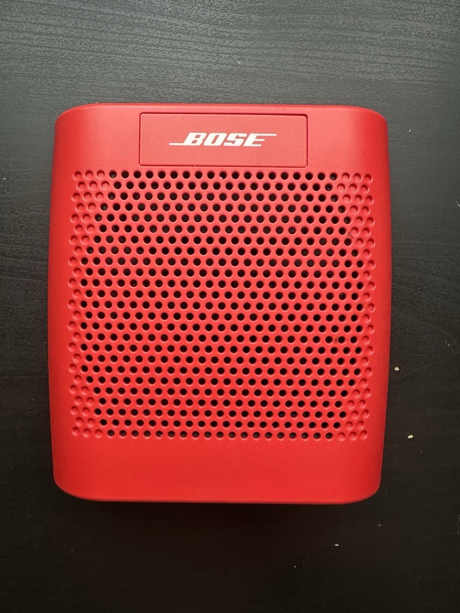 Bose SoundLink Color Bluetooth Speaker Red Portable Wireless Model