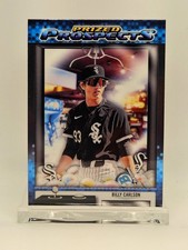 2025 Bowman Draft Prized Prospects Billy Carlson #PP-6 White Sox (x2)