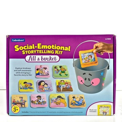 Lakeshore 'Fill a Bucket' Social-Emotional Storytelling Kit Preschool Toy 3+