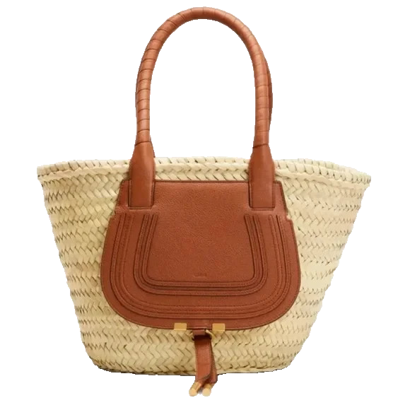 Chloe Marcie Medium Basket Bag in Raffia and Tan Leather Medium | eBay Chloe Marcie Medium Basket Bag in Raffia and Tan Leather Medium | eBay