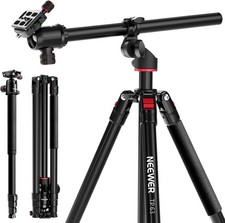 90 Inch Tall Overhead Horizontal Camera Tripod Monopod with Ball Head