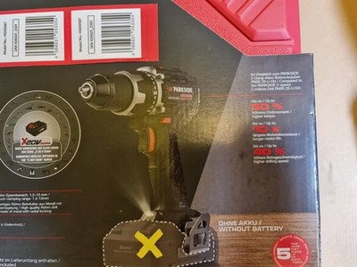 Parkside Performance 20V Akku-Bohrschrauber PABSP 20 Li C3