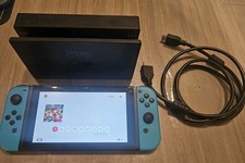 Nintendo Switch 32GB Gray Console with Neon Red and Neon Blue Joy