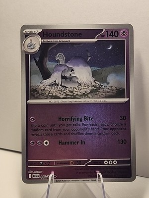 Houndstone 066/132 Me01: Mega Evolution Reverse Holo Pokémon TCG NM 