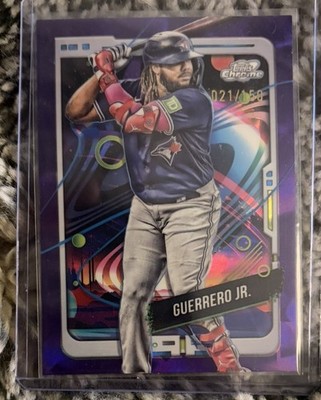 2024 Topps Cosmic Chrome Vladimir Guerrero Jr Purple Nebula Refractor /150🔥