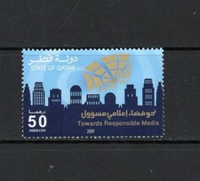 S8631 Qatar 2009 Campagne Médias 1v. MNH