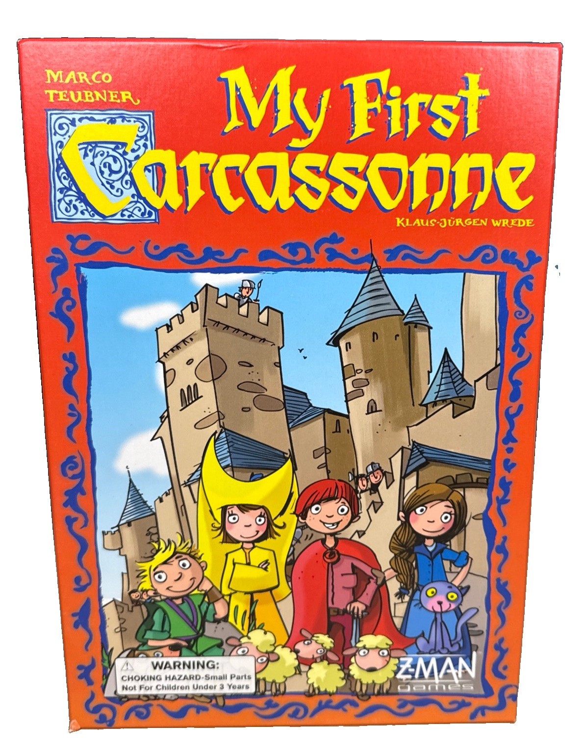 My First Carcassonne Kids Board Game Z-Man Games Complete