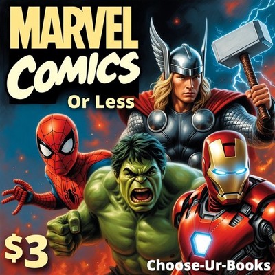 Marvel Comics $3 Or Less Choose-Ur-Books