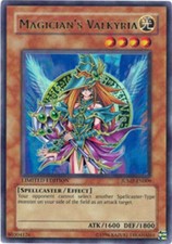 Moderately Played Yu Gi Oh Magician's Valkyria - JUMP-EN009 - Ultra Rare - Limit