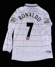 Tercera camiseta manga larga Nike Manchester United Cristiano Ronaldo 2003-2004 L
