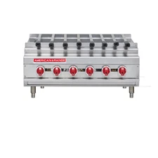 American Range ARKB-48 48" Countertop (8) Burner Gas Shish Kebob Broiler