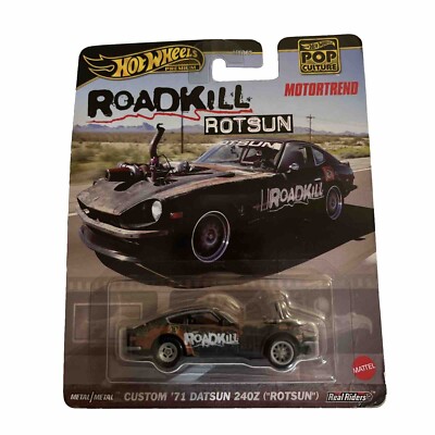 激レア RLC限定 CUSTOM '71 DATSUN 240Z ROTSUN Hot Wheels Pop Culture Roadkill ROTSUN - Custom '71 Datsun