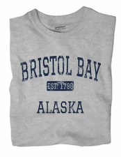 Bristol Bay Alaska AK T-Shirt EST