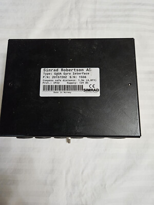 Simrad G40A Gyro interface for autopilot Part# 20157202