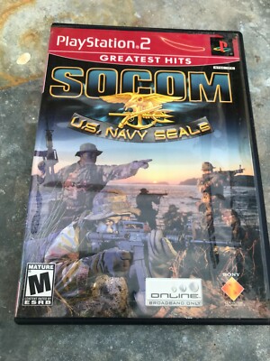 SOCOM: U.S. Navy SEALs PS2  (Sony PlayStation 2, 2002)