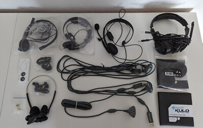 Roccat Kulo Gaming Headset Kopfhörer + X-Box Controller Ladekabel Gaming Zubehör