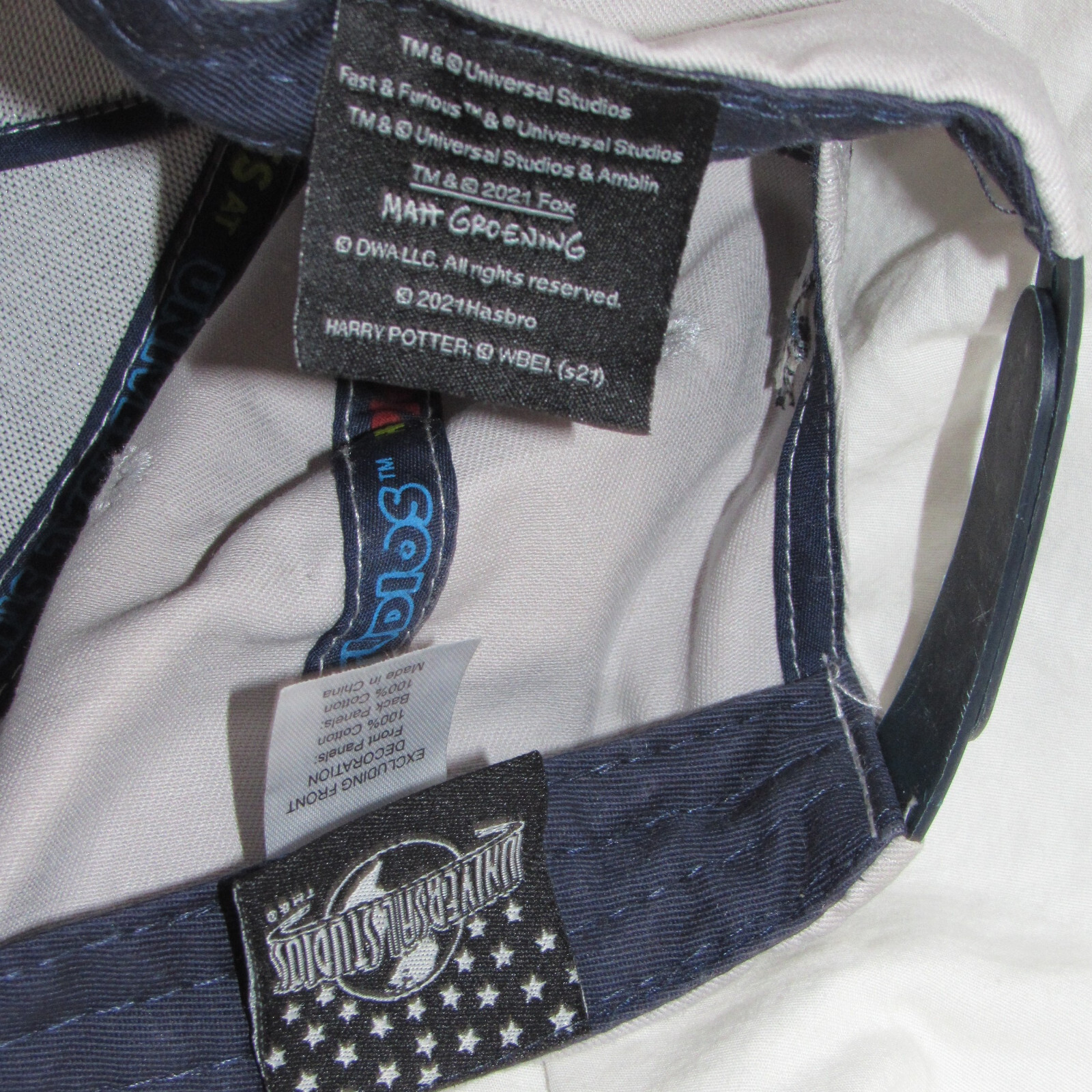 Universal Studios Hat Cap Lights Camera Action Ep… - image 5