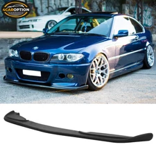 Fits 99-06 BMW E46 3 Series 4DR H Style Front Bumper Lip For PP M Bumpers Only