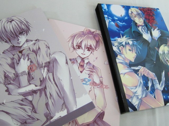 YURA ART WORKS Complete Set LIGHT SIDE & DARK SIDE in Case Book