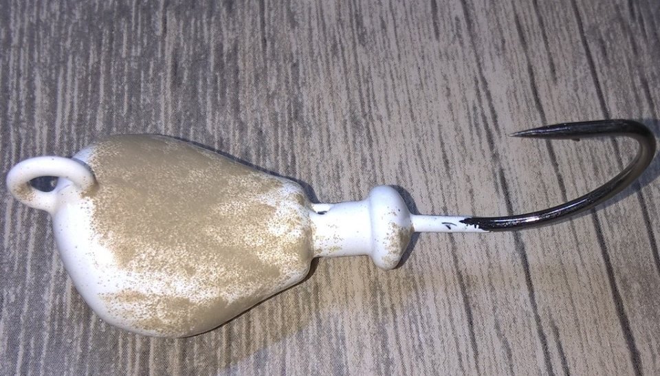 10 Jig Sparkie Blackfish Asiatico Nero Sabbia T&A JIGS Per Tautog Tog Porgy