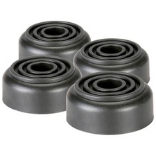 Four Pack Penn Elcom F1558 Rubber Cabinet Foot 1.5" Dia. x 0.625" H Heavy-duty