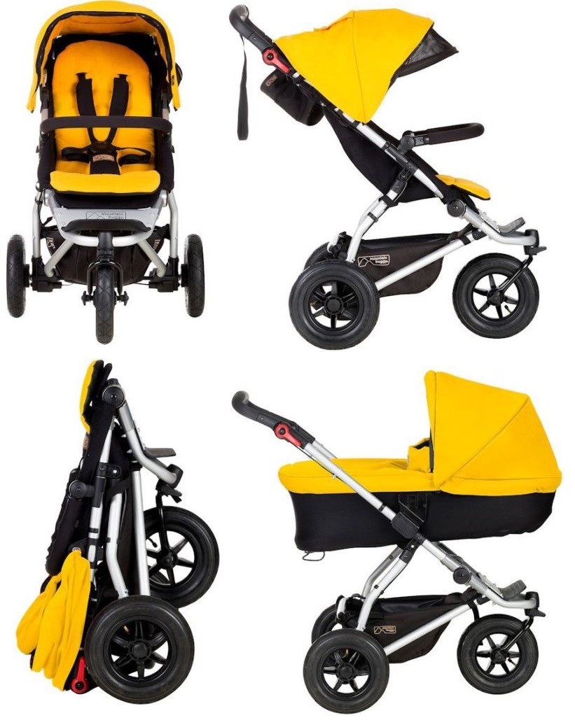 mountain buggy swift silver