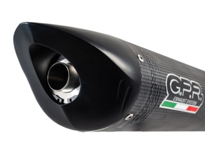 Kawasaki Zx-6R 2007 - 08 GPR Tiburon Poppy Homologated slip-on