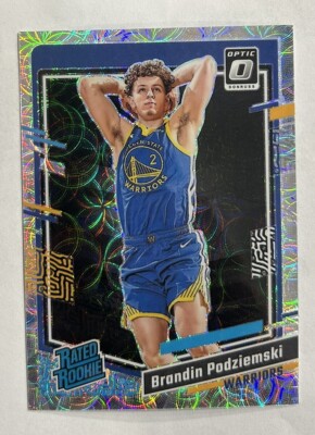 2023-24 Donruss Optic Scope Brandin Podziemski Rookie RC #203 Premium Set /249