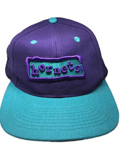 Charlotte Hornets NBA 90's Purple/Teal Snapback Cap