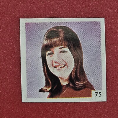 Judith Durham The Seekers 1965 UK Sticker Stamp Card Jimmy Tarbuck's