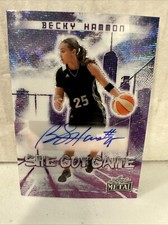 2024 Leaf Women of Sport  Becky Hammon  She Got Game  Prismatic Auto 4/5