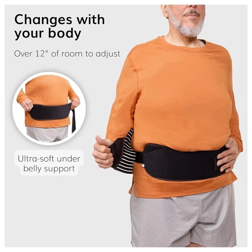 Obesity Belt Stomach Holder - Plus Size Men and Women's Big Belly Support Ban... - Picture 4 of 7