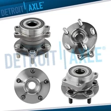 4pc Front Rear Wheel Bearing and Hubs for Subaru Forester Impreza XV Crosstrek