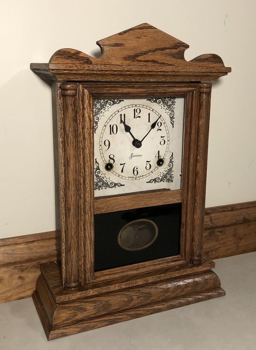Sessions Cottage Assortment 8 Day Time and Strike Table Shelf