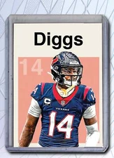Stefon Diggs - Houston Texans Art Card 2/10
