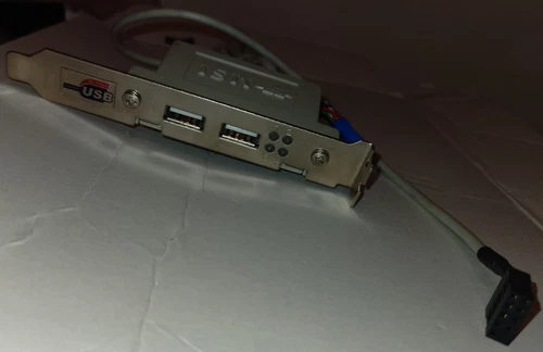 MSI / VSO : ESPANSIONE POSTERIORE 2x USB PORT + BLUETOOTH + STAFFA PC DESKTOP