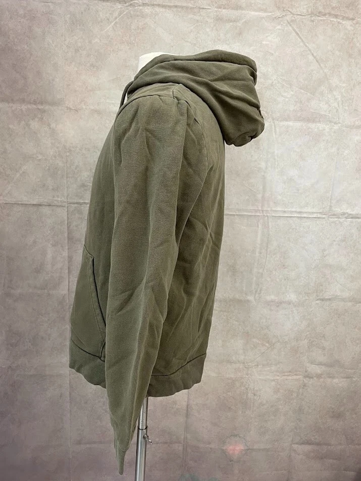 Topman Classic Fit 男式绿色运动衫连帽衫 S 码 — 第 2/4 张图片